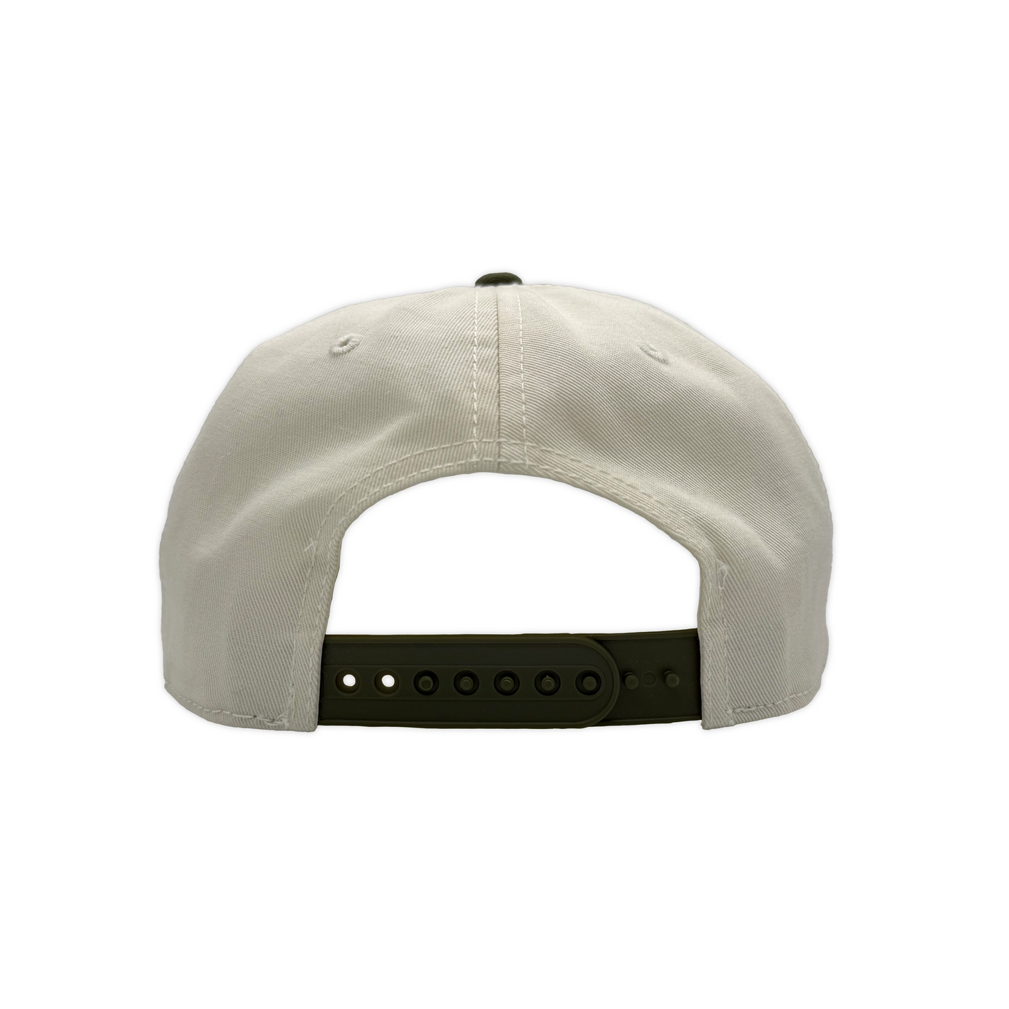 College Town Gear Eugene Pennant Two-Tone Hat (Natural/Army)