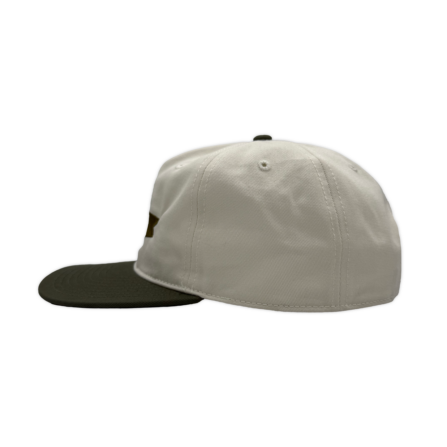 College Town Gear Eugene Pennant Two-Tone Hat (Natural/Army)