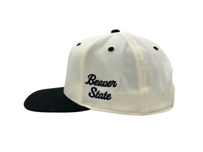 College Town Gear Beaver State Hat Natural/Black